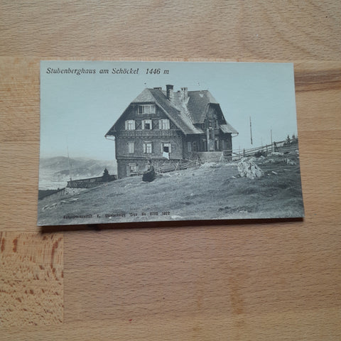 AK Stubenberghaus am Schöckel. (1922)