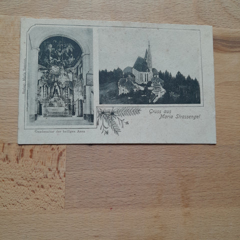 AK Gruss aus Maria Strassengel.