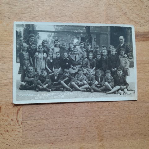 AK Feldkirchen bei Graz. Volksschule Schuljahr 1947/48. 4. B. Klasse.