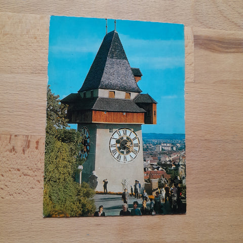 AK Graz - Uhrturm am Schloßberg.