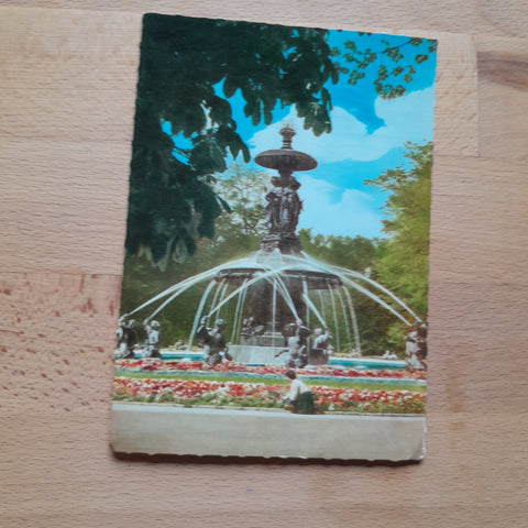 AK Graz. Stadtparkbrunnen.