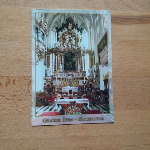AK Graz, Dom Hochaltar.