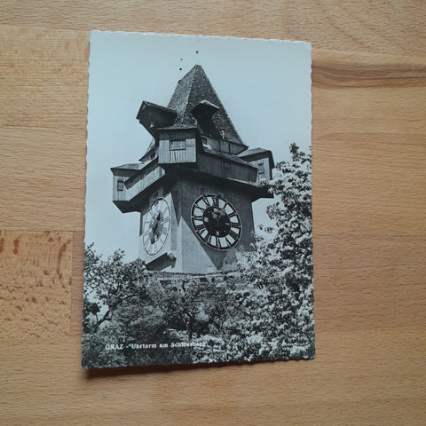AK Graz - Uhrturm am Schlossberg.