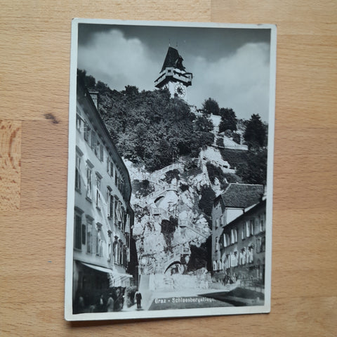 AK Graz - Schlossbergstiege.