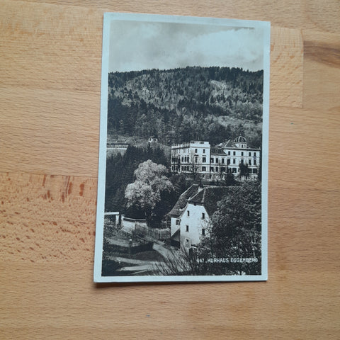 AK Graz. Kurhaus Eggenberg. (1929)
