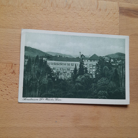 AK Graz Sanatorium Dr. Wiesler. (1925)