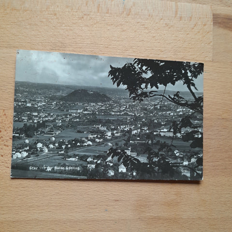 AK Graz von der Ruine Gösting.