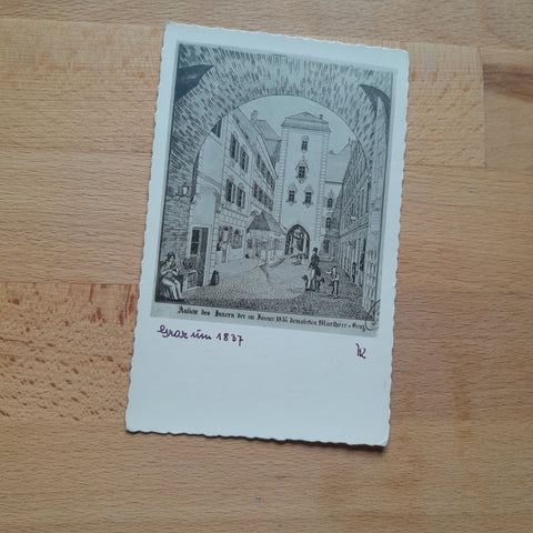 AK Graz um 1837.
