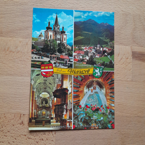 AK Gruß aus Mariazell.