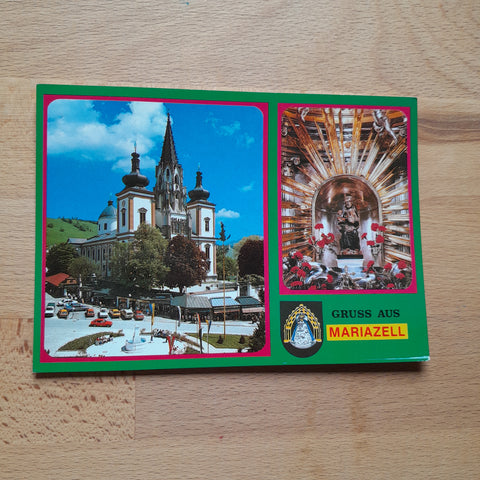 AK Gruß aus Mariazell.