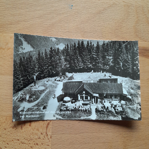 AK Alpenvereinshaus auf der Bürgeralpe bei Mariazell.