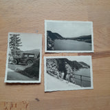 3 Kleine Fotos Walster Hubertussee. (1949)