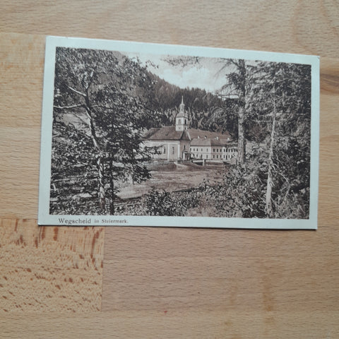 AK Wegscheid. Hotel Pension Puhm. (1913)