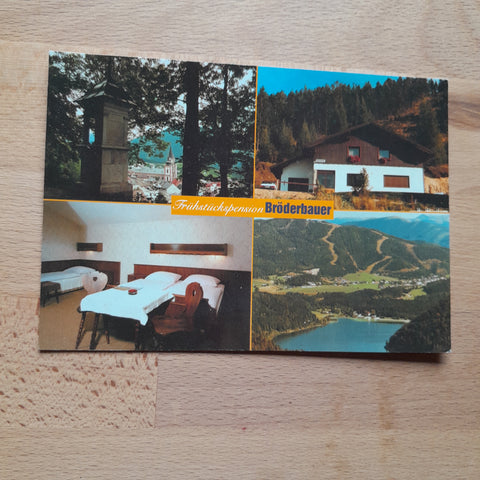 AK St. Sebastian / Mariazell. Frühstückspension Bröderbauer. E. Ch. Bröderbauer.