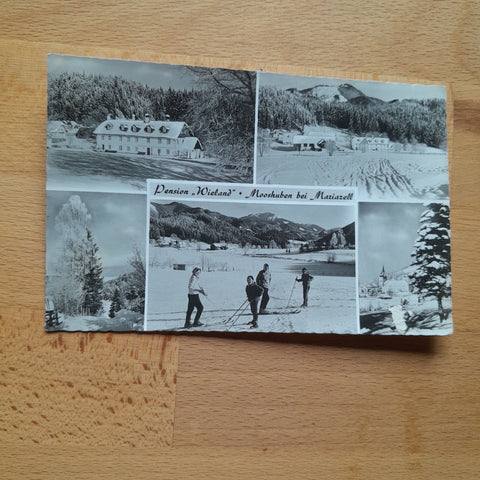 AK Mooshuben bei Mariazell. Pension Wieland.