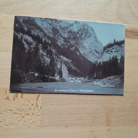 AK Die steinerne Klause bei Weichselboden.