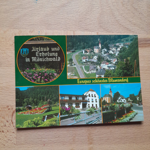 AK Mönichwald. Schönstes Blumendorf Europas.
