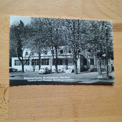 AK Grafendorf. Gasthof und Pension Schöngrundner.