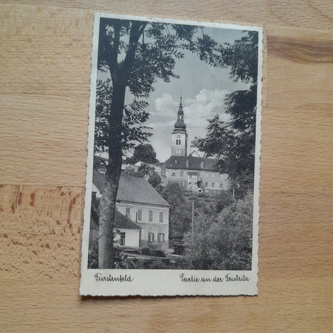 AK Fürstenfeld. Partie an der Feistritz.