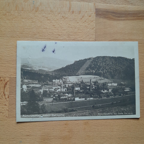 AK Mürzzuschlag. Phönix Stahlwerke.(1917-18)