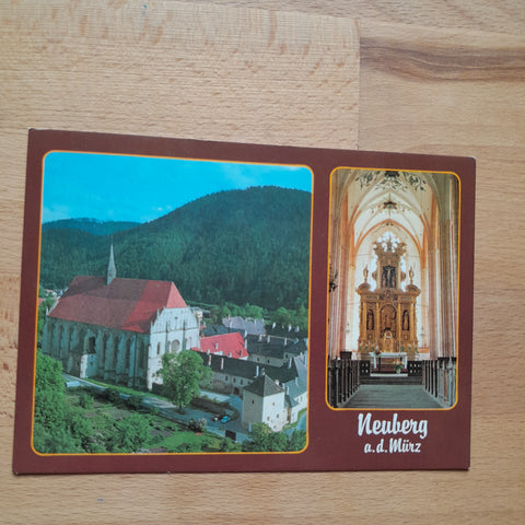 AK Neuberg an der Mürz. Ehemalige Stiftskirche.