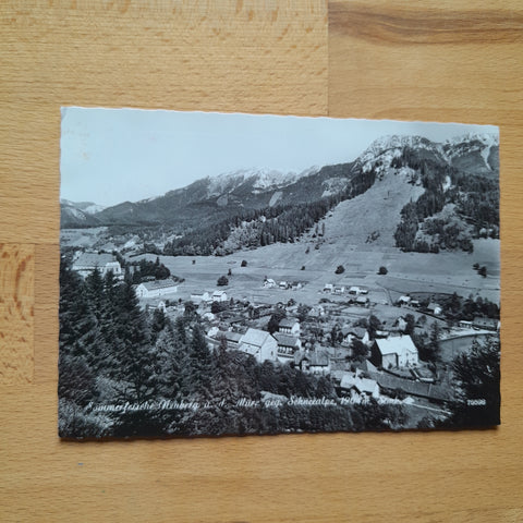 AK Neuberg an der Mürz gegen Shneealpe.