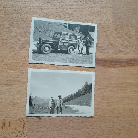 2 Kleine Fotos Niederalpl (1950)