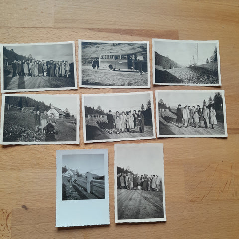 8 Kleine Fotos Niederalpl (1948)