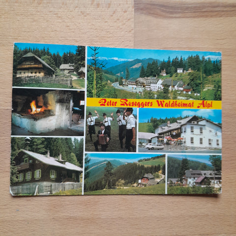 AK Alpl. Peter Roseggers Waldheimat.