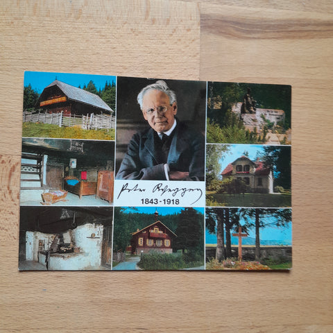 AK Peter Rosegger. Alpl bei Krieglach.