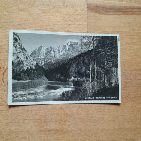 AK Gesäuse Eingang Hochtor.