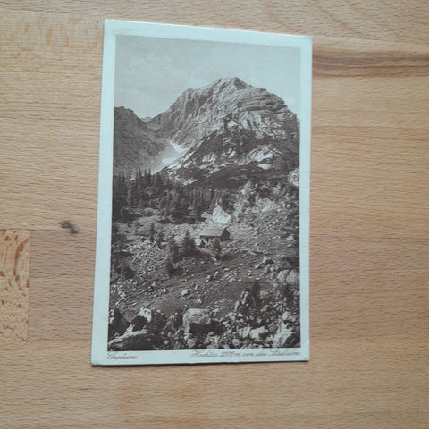 AK Gesäuse. Hochtor von der Stadlalm.(1923)