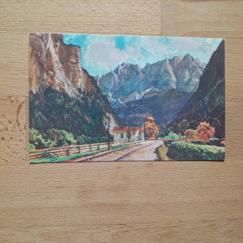 AK Gesäuse-Eingang mit Hochtor.