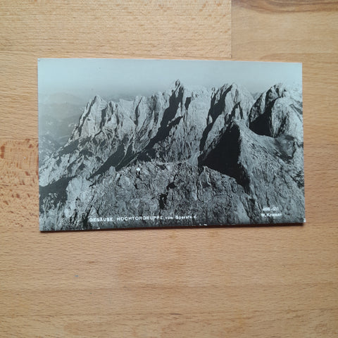 AK Gesäuse. Hochtorgruppe vom Sparafeld.