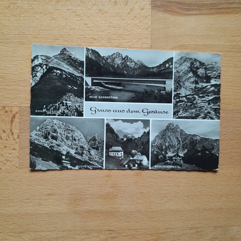 AK Gruss aus dem Gesäuse.