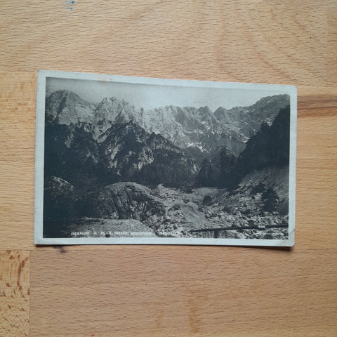 AK Gesäuse mit Planspitze, Hochtor und Ödstein.