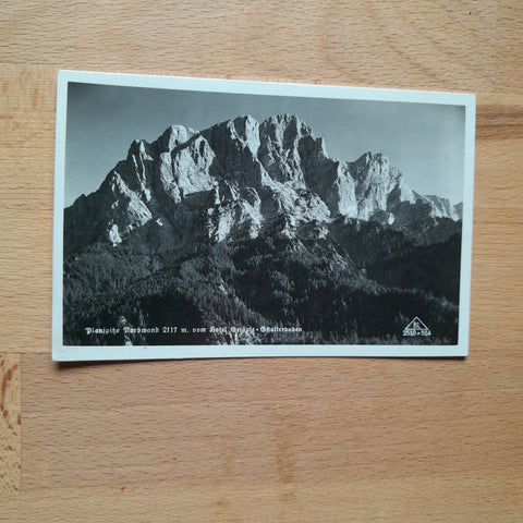 AK Planspitze Nordwand vom Hotel Gesäuse Gstatterboden. (Kopie)