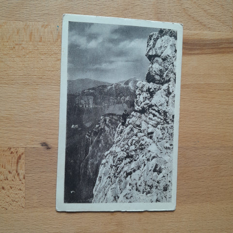 AK Planspitze Nordwand. (Pichl-Route) Aufnahme von Dr. O. Kukla.
