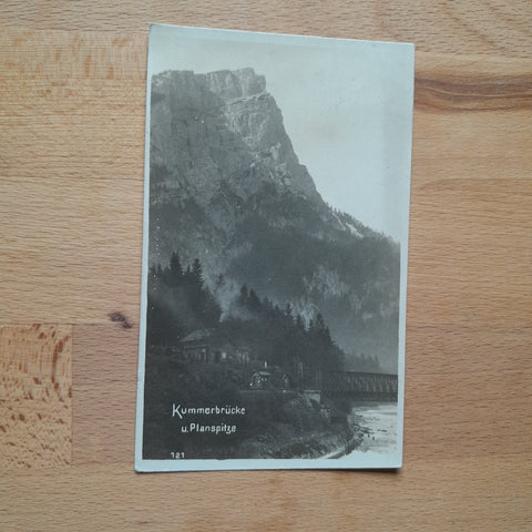 AK Kummerbrücke u. Planspitze. (1922)