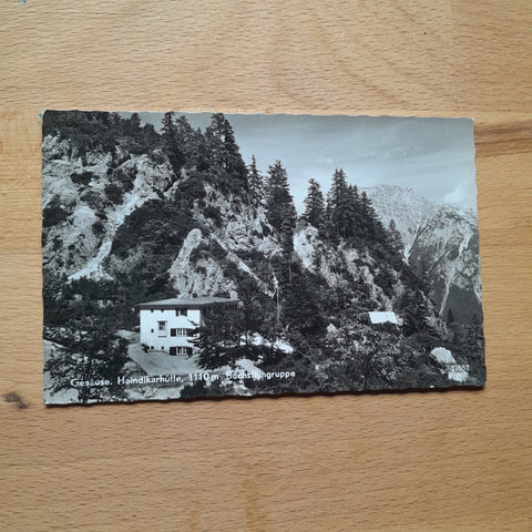 AK Gesäuse. Haindlkarhütte. Buchsteingruppe.