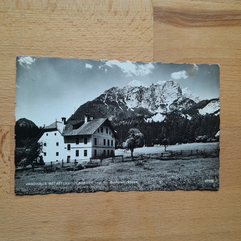 AK Jagdhaus Gstatterbodenbauer geg. Gr. Buchstein.