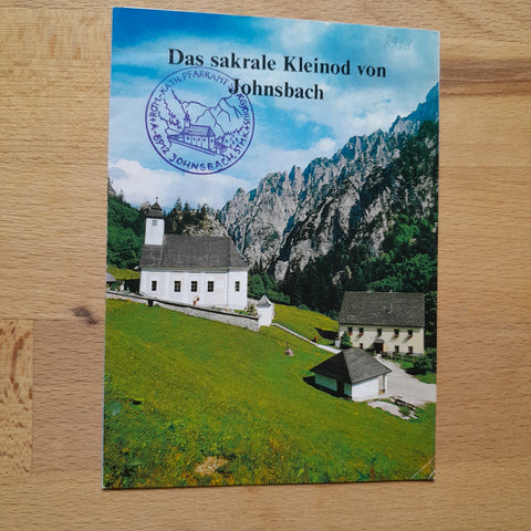 Prospekt Das sakrale Kleinod von Johnsbach.