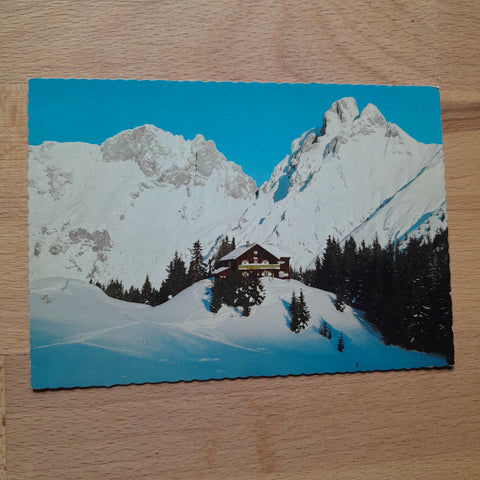 AK Mödlingerhütte gegen Sparafeld und Reichenstein.