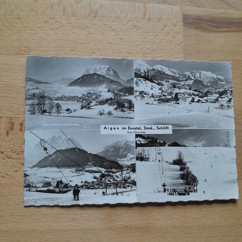 AK Aigen im Ennstal. Schilift.