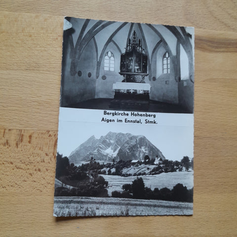 AK Aigen im Ennstal. Bergkirche Hohenberg.