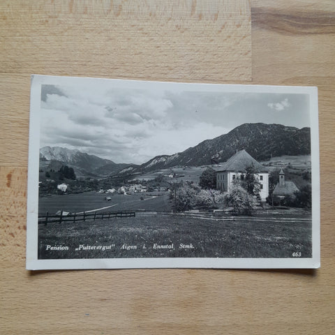 AK Aigen im Ennstal. Pension Putterergut.