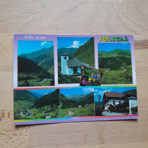 AK Grüße aus dem Sölktal.