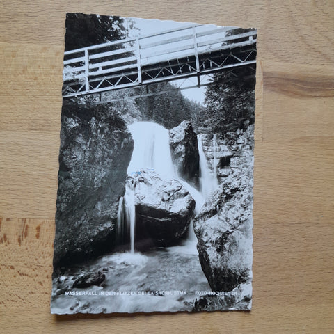 AK Wasserfall in der Flitzen bei Gaishorn.