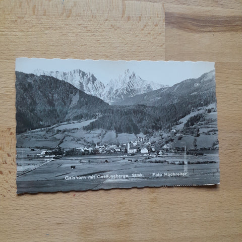 AK Gaishorn mit Gesäuseberge.