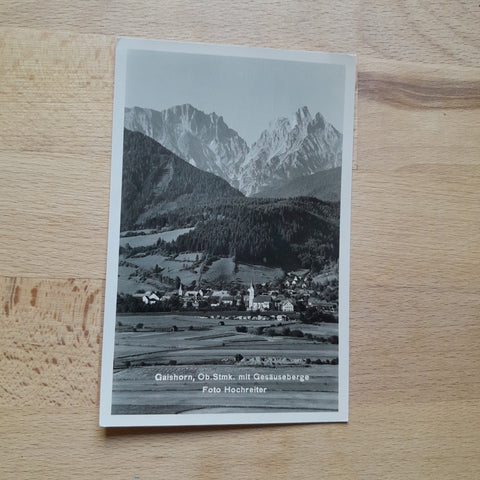 AK Gaishorn mit Gesäuseberge.